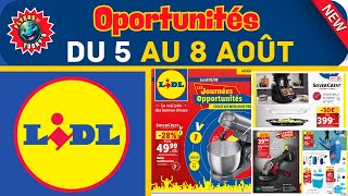 🌟 Catalogue Lidl du 5 août au 8 août 2024 ✨Les journées des opportunités 🟦⬜️🟥 promotions [upl. by Malinowski718]