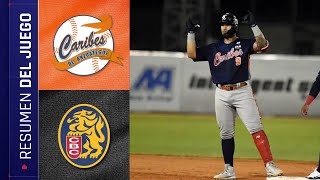 Caribes de Anzoátegui vs Leones del Caracas  17 de diciembre 2023 [upl. by Hcab129]