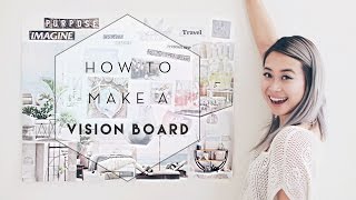 How to Make a Vision Board  Current Me vs Future Me [upl. by Leund]