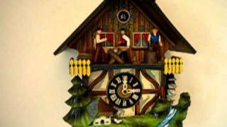 Woodcutters Cuckoo Clock [upl. by Jermayne]