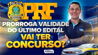 Concurso PRF  Prorrogação do Último Edital  Resumo Live com Evandro Guedes  AlfaCon [upl. by Eraste]