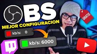 LA MEJOR CONFIGURACION DE OBS PARA CUALQUIER PC TWITCHYOUTUBE GRATIS  ConsejosTutorial  UrbVic [upl. by Temp]