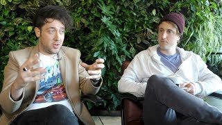 The Wombats interview  Matthew and Dan part 1 [upl. by Bumgardner987]