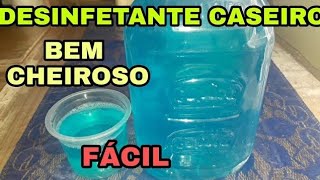 Agora Ficou Fácil de Fazer Desinfetante Caseiro com Apenas 3 ingredientes ♤ Fica Pronto em 5 Minutos [upl. by Sonaj673]