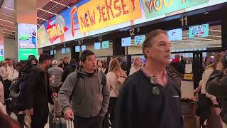 Terminal A Experience at Newark Airport Airport terminal security travel lasvegas [upl. by Ociram]