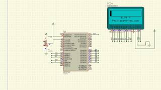 Simulación GLCD en Proteus [upl. by Annael]