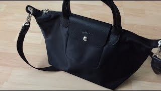 Unboxing Longchamp Le Pliage Neo Small Handbag  Online Shopping [upl. by Noslrac306]