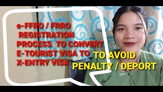 HOW TO CONVERT ETOURIST VISA TO XENTRY VISA  FRRO PROCESS eFRRO JACKJOYS LIFE [upl. by Gaynor]