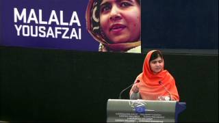 Malala Yousafzai awarded Europes top human rights honour [upl. by Faith]