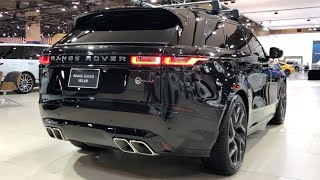 2022 Land Rover Velar SV Autobiography Carbon Black Metallic 550HP  InDepth Video Walk Around [upl. by Bibby]