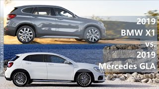 2019 BMW X1 vs 2019 Mercedes GLA technical comparison [upl. by Brita]