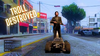 GTA Online  Troll Takedown amp Fails [upl. by Nednal927]