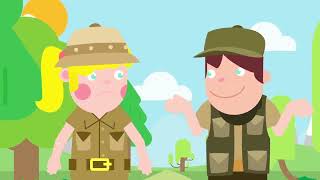 Were Going on a Bear Hunt 🐻 🎶 Song for Preschoolers  Lingokids [upl. by Ursulette]