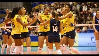 BRASIL X RUSSIA  COPA CAMPEÕES VÔLEI FEMININO 2013 [upl. by Selfridge]