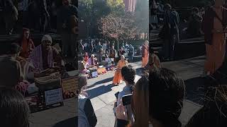 Harry Christners Gathering singing and chanting in a park New York City [upl. by Schell]