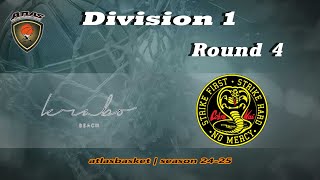 Atlasbasket  Div 1Round 4  THE MARGI vs COBRA KAI [upl. by Talanta]