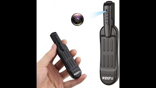 T189 Hidden Camera Pen 1080P Mini Body Camera for Security Business MeetingsClass [upl. by Nealy912]