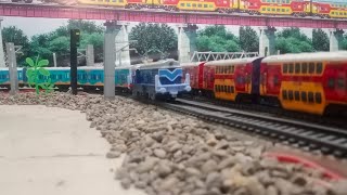 12968 😞 Jaipur Chennai Express Train Centy Toy Train Amazing Run [upl. by Paxton]