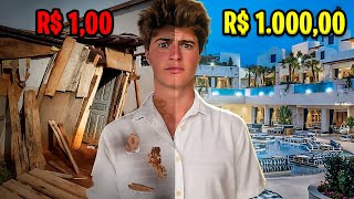 SOBREVIVI FÉRIAS DE R100 ❌ FÉRIAS DE R100000 [upl. by Reyotal]