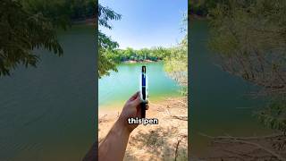 Does the Pen Fishing Pole work fishing [upl. by Hpseoj]