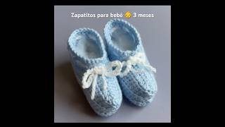 short Zapatitos para bebé 👶 de 3 meses [upl. by Anagnos]