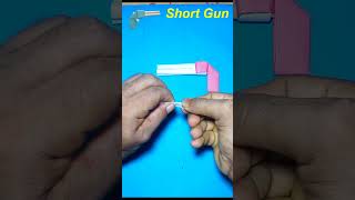 Easy Origami Miltons Paper Craft  Paper Short Gun Step By Step Tutorial  Short Video shortvideo [upl. by Doyle]