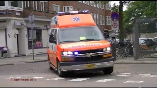 Ambulances met spoed in Amsterdam Dagcompilatie [upl. by Benil]