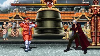 M BISON vs DANTE  The most epic fight ever made❗ [upl. by Chappelka720]