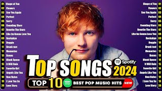 Billboard Hot 100 Songs of 2024  Charlie Puth Selena Gomez Ed Sheeran Ava MaxTop Songs 2024 [upl. by Ylaek]