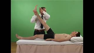 spine examination  straight leg test amp lasegues test [upl. by Kristof]