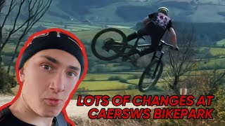 IS CAERSWS BIKE PARK THE NEXT TOP SPOT IN THE UK [upl. by Nwad]