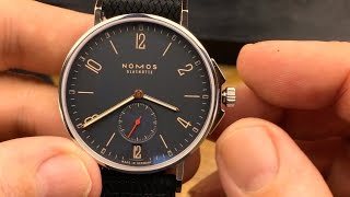 Ahoi Nomos Nomos Glashütte quotAhoi Atlantik Datumquot Ref 553  German with English subtitles [upl. by Agle]