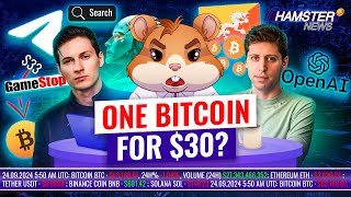 A new era of intelligence 780M in BTC 500M raised for crypto Bitcoin for 33 ⚡️ Hamster News [upl. by Voorhis]