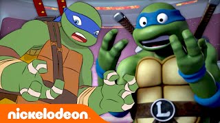 TMNT The Turtles Meet The Turtles  Nickelodeon Cartoon Universe [upl. by Duj]