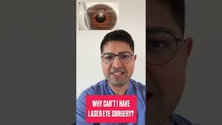 Laser eye surgery is not suitable for [upl. by Anilrahc338]