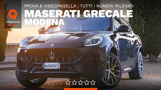 Il SUV Maserati ora é IBRIDO come va DAVVERO LA PROVA STRUMENTALE  Maserati Grecale 2024 [upl. by Inaboy247]