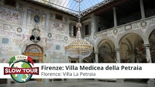 Syusy Blady a Firenze Villa Medicea della Petraia  Florence Slow Tour Villa La Petraia [upl. by Agueda]