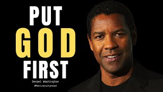 Put God First  Discipline and consistency  Denzel Washington speech [upl. by Yellehs598]