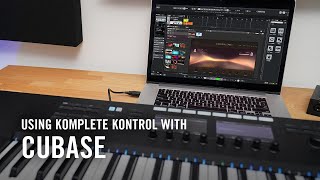 Using KOMPLETE KONTROL with Cubase  Native Instruments [upl. by Enrobso944]