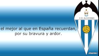 Himno  CD Alcoyano [upl. by Adyahs]