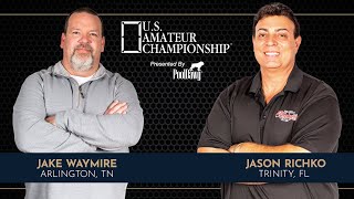 Jake Waymire VS Jason Richko  2023 US Amateur Championship [upl. by Ahsem]