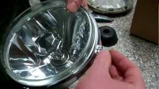 Upgrade Part 3  How to refit headlights into Land Rover Defender [upl. by Gigi530]