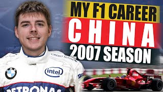 2007 CHINESE GRAND PRIX  F1 Challenge 9902 Career Mode [upl. by Eidna]