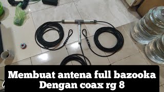 membuat antena full BAZOOKA 40 meter band [upl. by Sochor651]