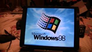 Installing Windows 98 on the Dell Latitude CPi [upl. by Tapes657]