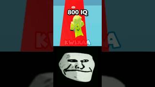 Roblox 800 IQ Moment 😱😱 Troll Face Meme shorts roblox trollface [upl. by Sukin]