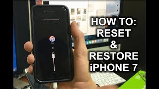 How To Reset amp Restore your Apple iPhone 7  Factory Reset [upl. by Nilhsa122]