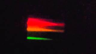 Flame tests for metal cations  with spectroscope [upl. by Britni]