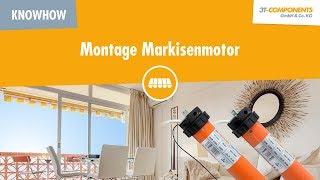 Einbau Markisenmotor 3TMOTORS [upl. by Liv]