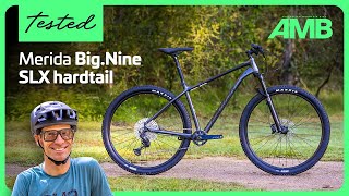 TESTED Merida Big Nine SLX Edition  your mountain bike adventure buddy  AMBmagcomau [upl. by Hiamerej519]